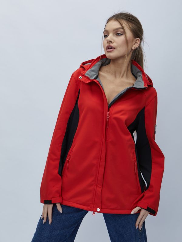 Women's windbreaker MTFORCE large red 22211Kr